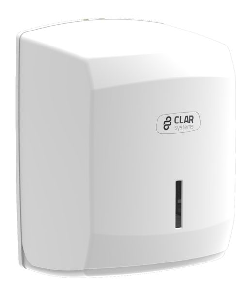 CLAR Dispensador de papel Mecha. Línea I-NOVA ABS BLANCO