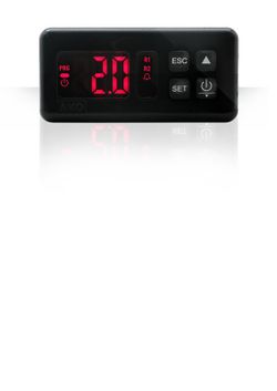 Flersondstemperaturregulator 1000 ° c 12v 2 reläer