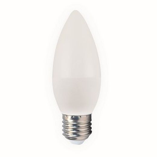 DURALAMP LED CANDLE E27 7W 220-240V 3000K OPAL 800lm