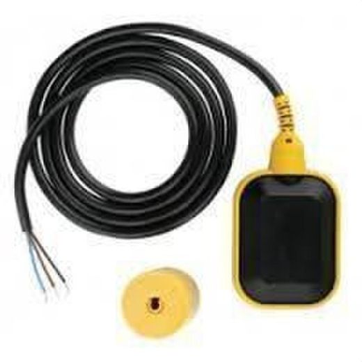 Niveaukontakt til væske 2 m kabel-modvægt