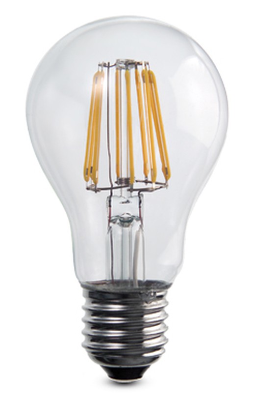 passagier Beleefd Open LED filament lamp A67 12W E27 2700K Satijn — Alealuz