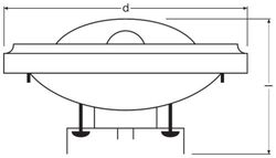 Lâmpada halospot 111 41835ssp 50w 4 g5,3