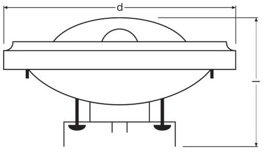 Lâmpada halospot 111 41835ssp 50w 4 g5,3