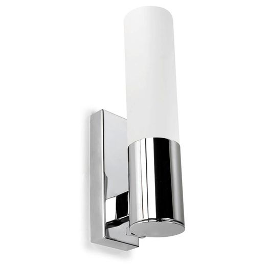 Leds C4 05-1411-21-F9 Aplique de baño Dresde-On Con Toma Corriente Cromo / Cristal