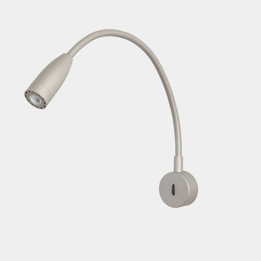 Leds C4 Aplique Flexo Bed 150-530mm Led 3w Gris