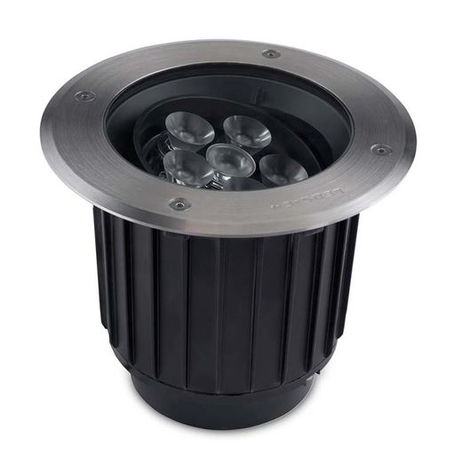 Leds C4 Empotrable Suelo Gea Led 61º 16w 4k Pulido Negro