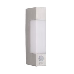 Leds C4 PX-0278-INO  Forlight Litus Con Sensor Aplique Ip44 Litus With Sensor Led 5.3w 4000k Pulido 420lm