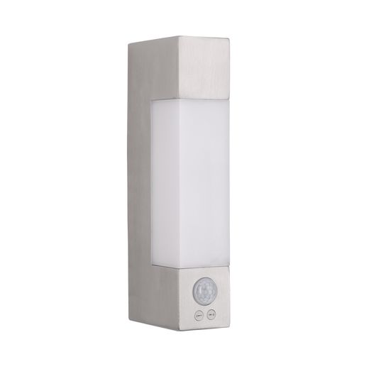 Leds C4 PX-0278-INO  Forlight Litus Con Sensor Aplique Ip44 Litus With Sensor Led 5.3w 4000k Pulido 420lm