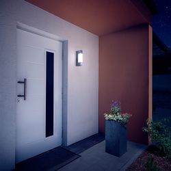 Leds C4 PX-0278-INO  Forlight Litus Con Sensor Aplique Ip44 Litus With Sensor Led 5.3w 4000k Pulido 420lm