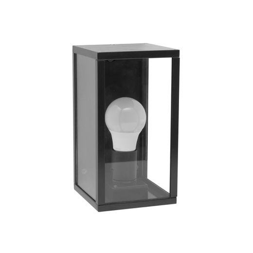 Leds C4 Forlight Pristol  Aplique Pared E27 Negro Ip44
