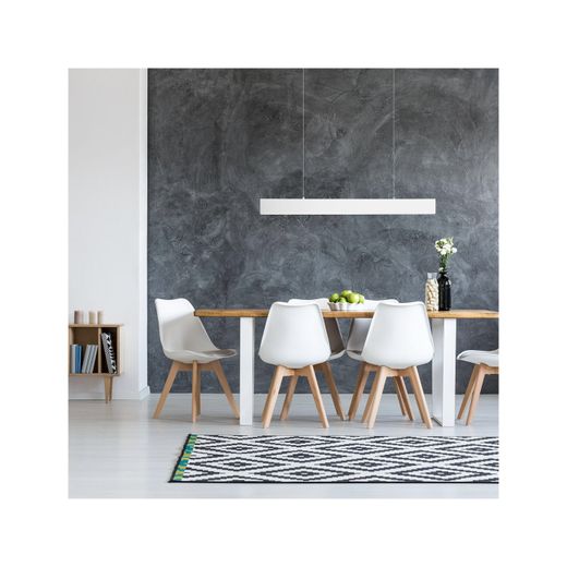 Leds C4 Forlight Thin Colgante Ip20 Thin Led 25.9 Blanco Cálido - 3000k On-Off Blanco