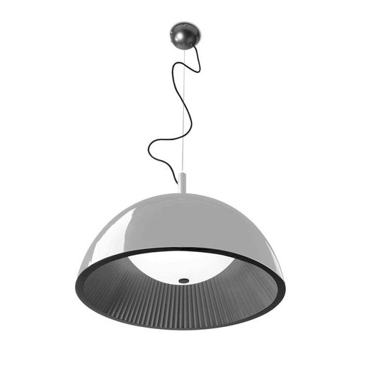 Leds C4 00-2726-AQ-78 Luminaria Colgante Umbrella E27 3x23w Plata Lacado Blanco 1000MM