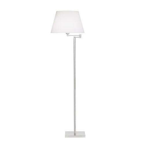 Leds C4forlight Dover Pie De Salón Ip20 Dover E27 60w Níquel Satinado