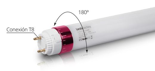 LEDSFACTORY MEGALUX FOOD TUBO LED 17W 900mm 220-240V DIFFUSORE OPALE