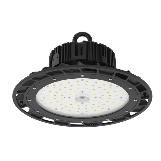 Luminaria campana highbay led 95w 4000k 90deg ip65 negro