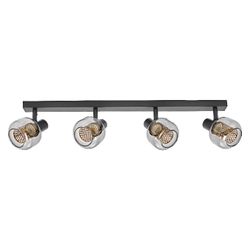 OSRAM 4099854472152 LUMINARIA DECOR SPOT FIREFLY 4x2.8W 827 E14 NEGRO