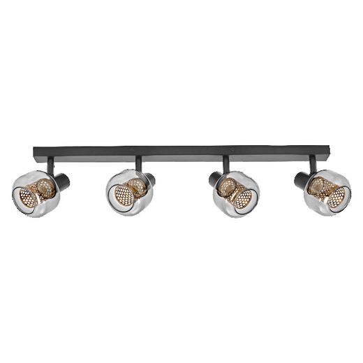 OSRAM 4099854472152 LUMINARIA DECOR SPOT FIREFLY 4x2.8W 827 E14 NEGRO