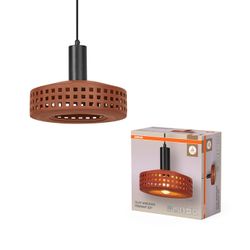OSRAM 4099854459122 LUMINARIA SUSPENDIDA DECOR CLAY WINDOWS 1xE27