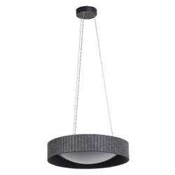 OSRAM LUMINARIA SUSPENDIDA DECOR FELT CYLINDER 28W 830 GRIS OSCURO