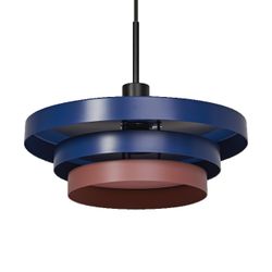 OSRAM 4099854460470 LUMINARIA SUSPENDIDA DECOR LAYERS E27 AZUL