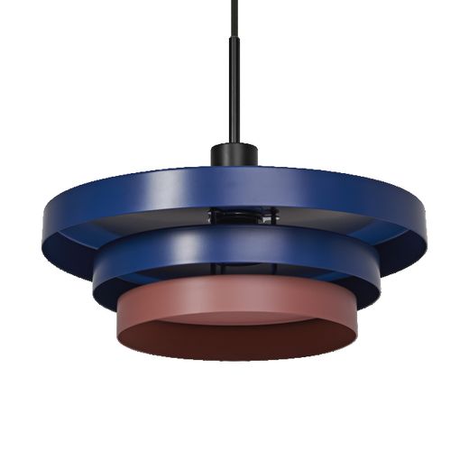OSRAM 4099854460470 LUMINARIA SUSPENDIDA DECOR LAYERS E27 AZUL