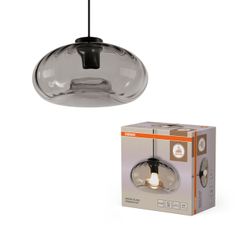 OSRAM 4058075850002 LUMINARIA SUSPENDIDA DECOR SMOKE GLASS E27