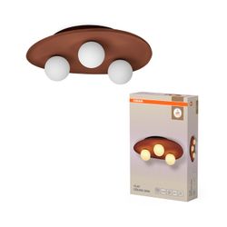 OSRAM LUMINARIA TECHO DECOR CLAY NEST 3xG9 MARRÓN