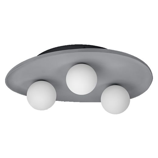 OSRAM LUMINARIA TECHO DECOR CONCRETE NEST 3xG9 GRIS