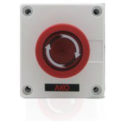 Industriel trykknap med lysindikation