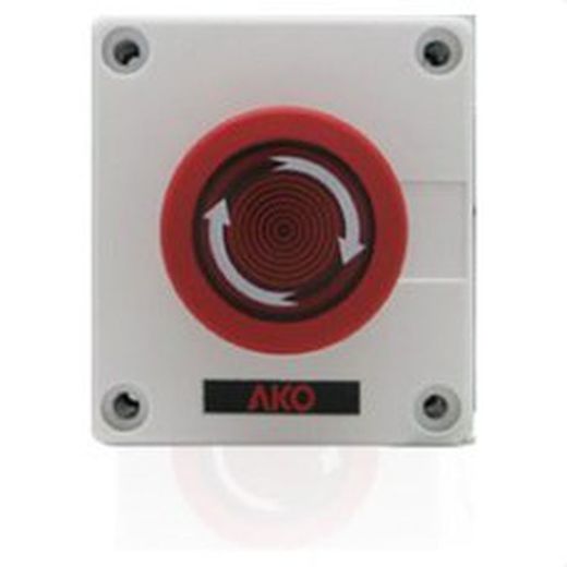 Industriel trykknap med lysindikation