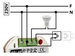 Reg. Pulserende førte dæmpbare. Hovedfase. 500w max. (r) (bruges til reg. 12v transformere fra 220v input)