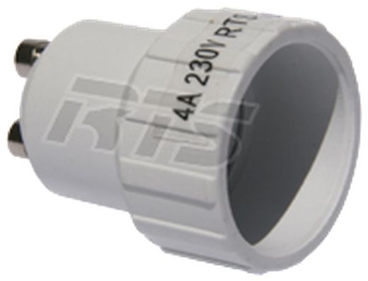 rts 849510 Rts adapt. Gu10 p/lamp a e14 bombilla