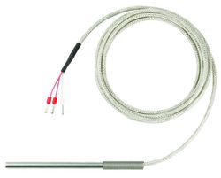 Sonda pt-100 350 ° c com 2m cabo + trança