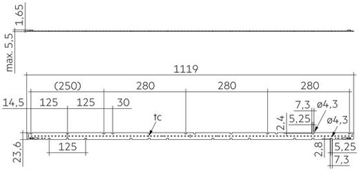 Tridonic 28004887 LLE 24x1120mm 4800lm 930 HV ADV6