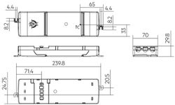 Tridonic 28005487 LC 13/50-300/54 o4a NF SR+ EXC4