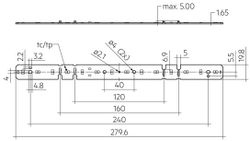Tridonic 28006237  LLE 20x280mm 750lm 930 DL PRE