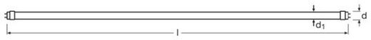 Ledvance 4099854432224 tub.t8 LED 90cm 6500k 9.7w 1700lm